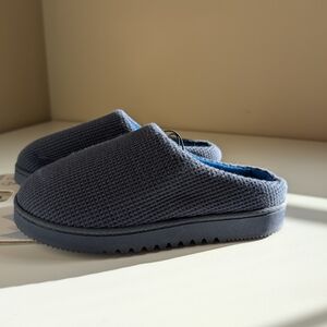 New White Mountain Kids Slippers | Large Size 2-3 | Blue Slip-On Shoes